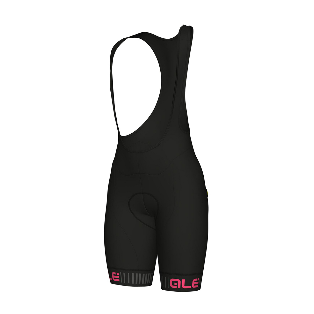 
                ALÉ Cyklistické nohavice krátke s trakmi - TRAGUARDO LADY - čierna/ružová XL
            