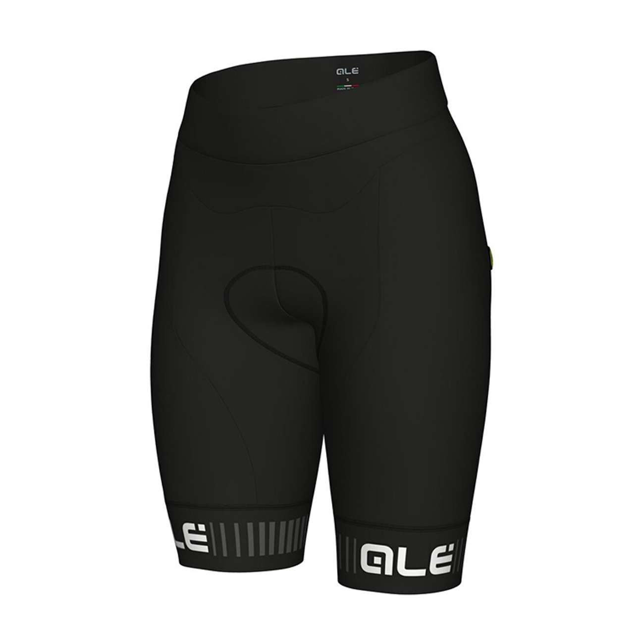 
                ALÉ Cyklistické nohavice krátke bez trakov - TRAGUARDO LADY  - biela/čierna XL
            