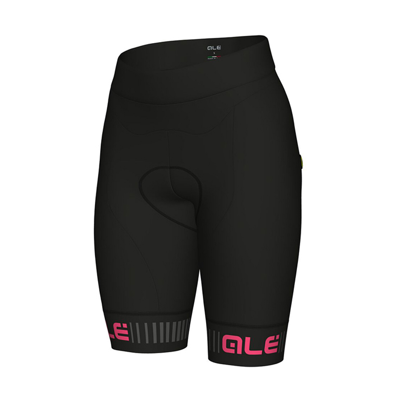 
                ALÉ Cyklistické nohavice krátke bez trakov - TRAGUARDO LADY  - čierna/ružová XL
            