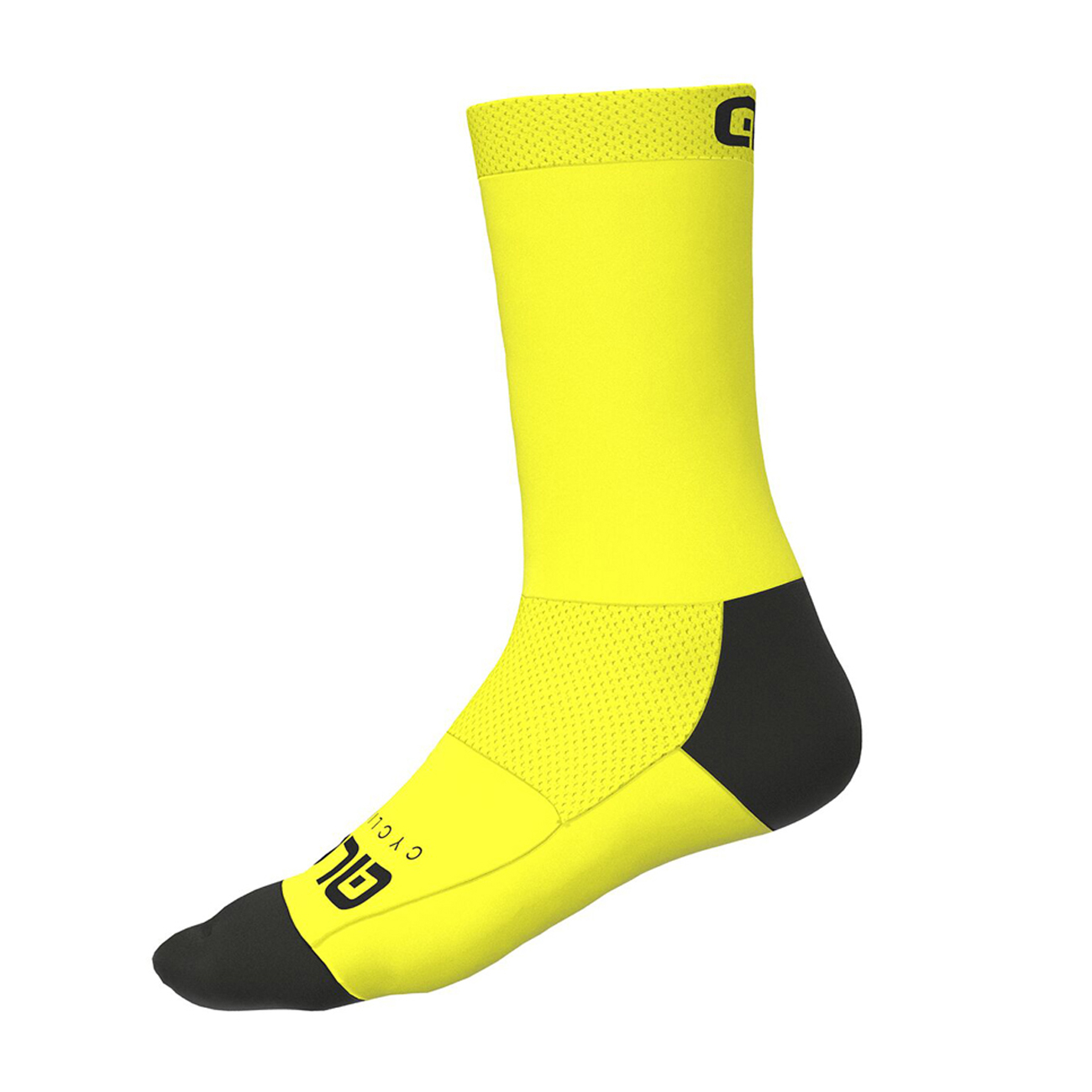 
                ALÉ Cyklistické ponožky klasické - TEAM  - žltá
            