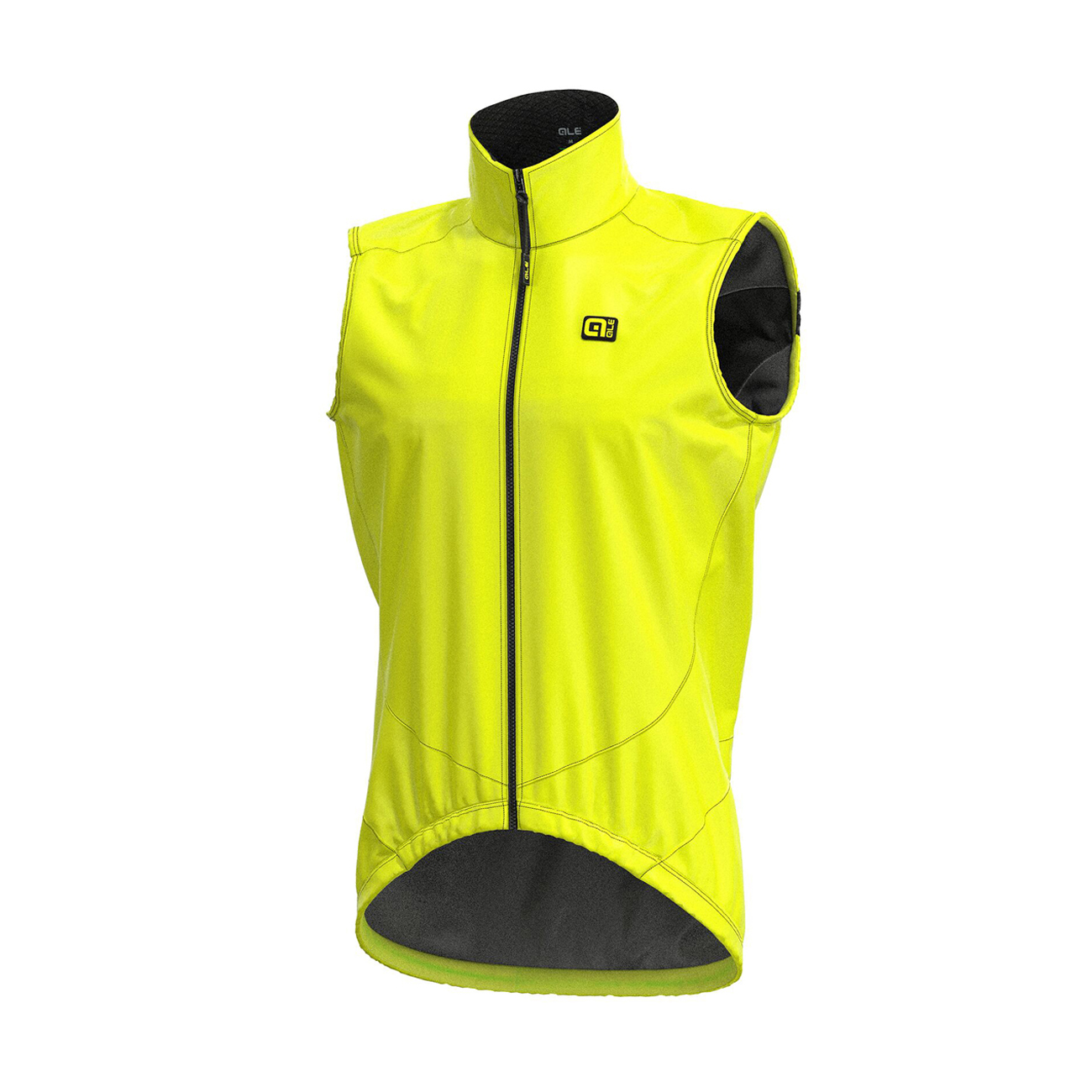 ALÉ Cyklistická vesta - LIGHT PACK - žltá