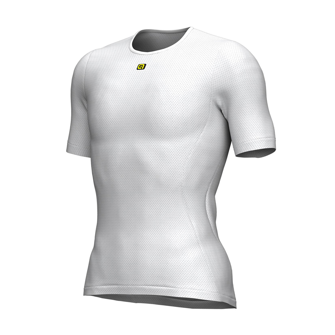 
                ALÉ Cyklistické tričko s krátkym rukávom - VELO ACTIVE  - biela XL
            