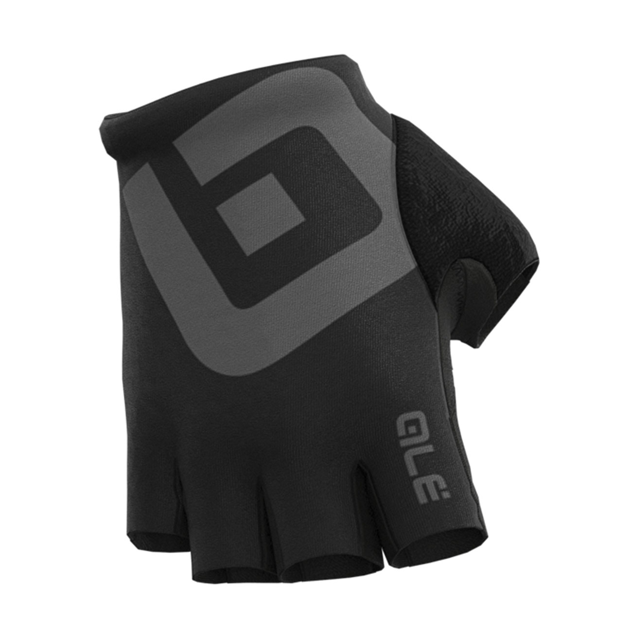 
                ALÉ Cyklistické rukavice krátkoprsté - AIR - čierna/šedá XL
            
