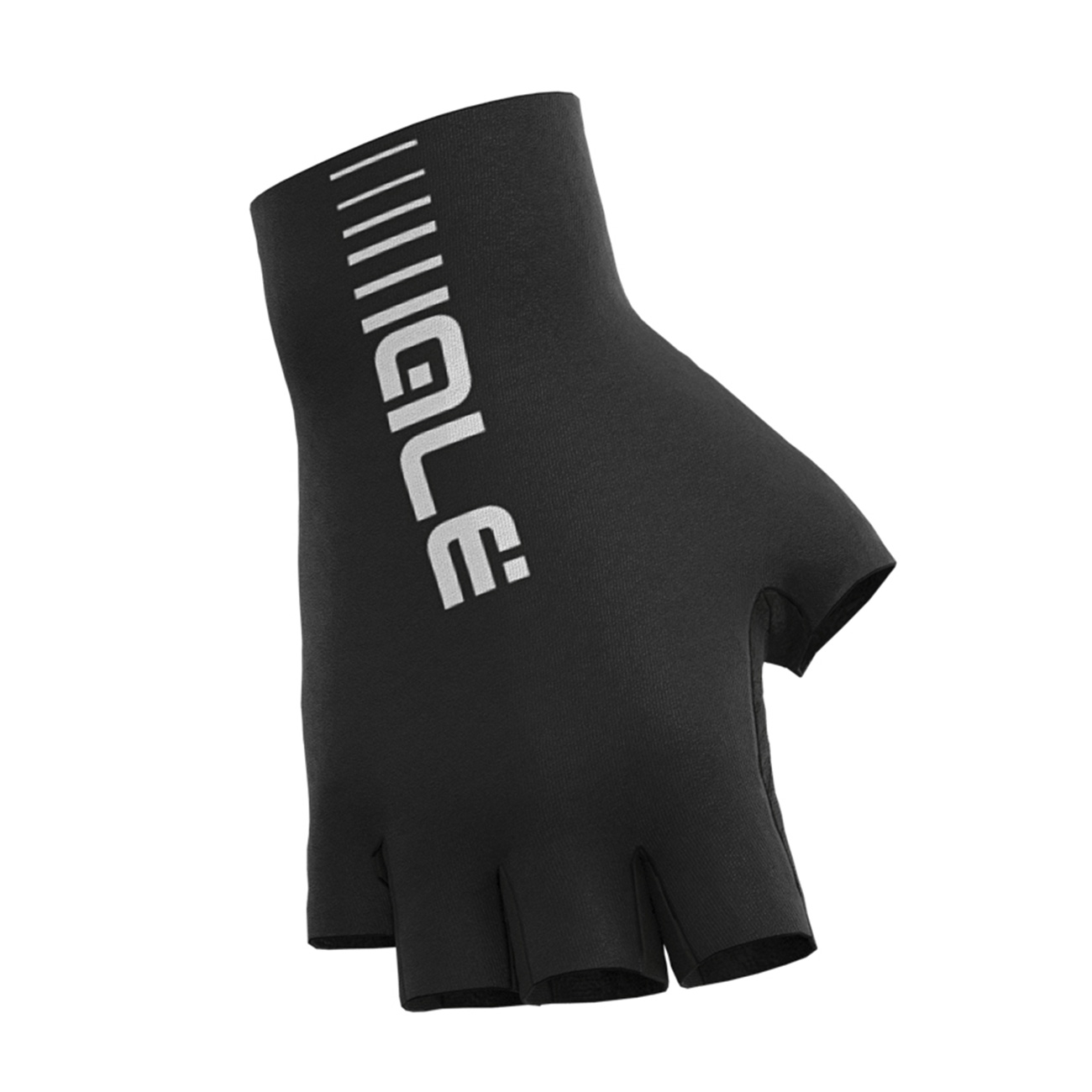 ALÉ Cyklistické rukavice krátkoprsté - SUNSELECT CRONO - čierna/biela XL