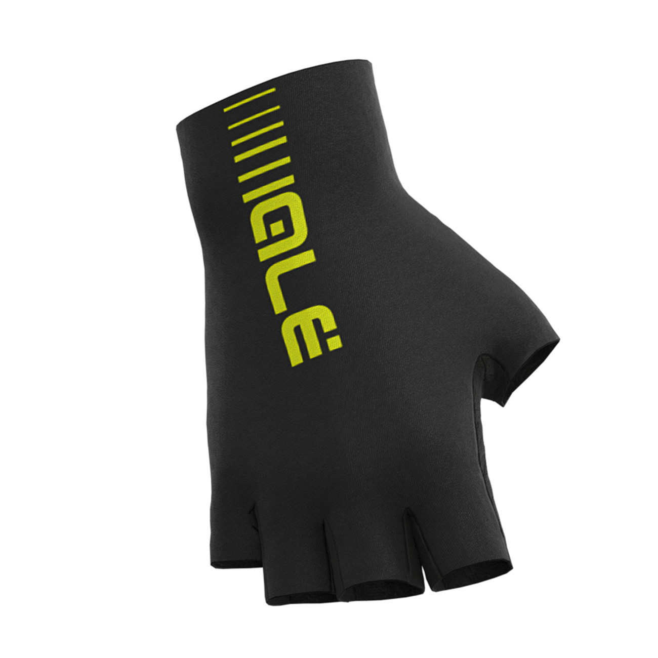 
                ALÉ Cyklistické rukavice krátkoprsté - SUNSELECT CRONO - čierna/žltá XL
            
