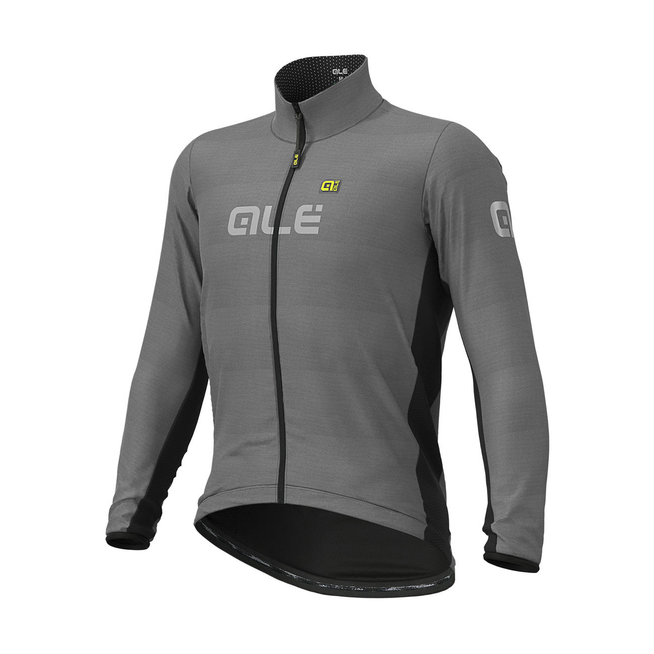 E-shop ALÉ Cyklistická zateplená bunda - REFLECTIVE - čierna M