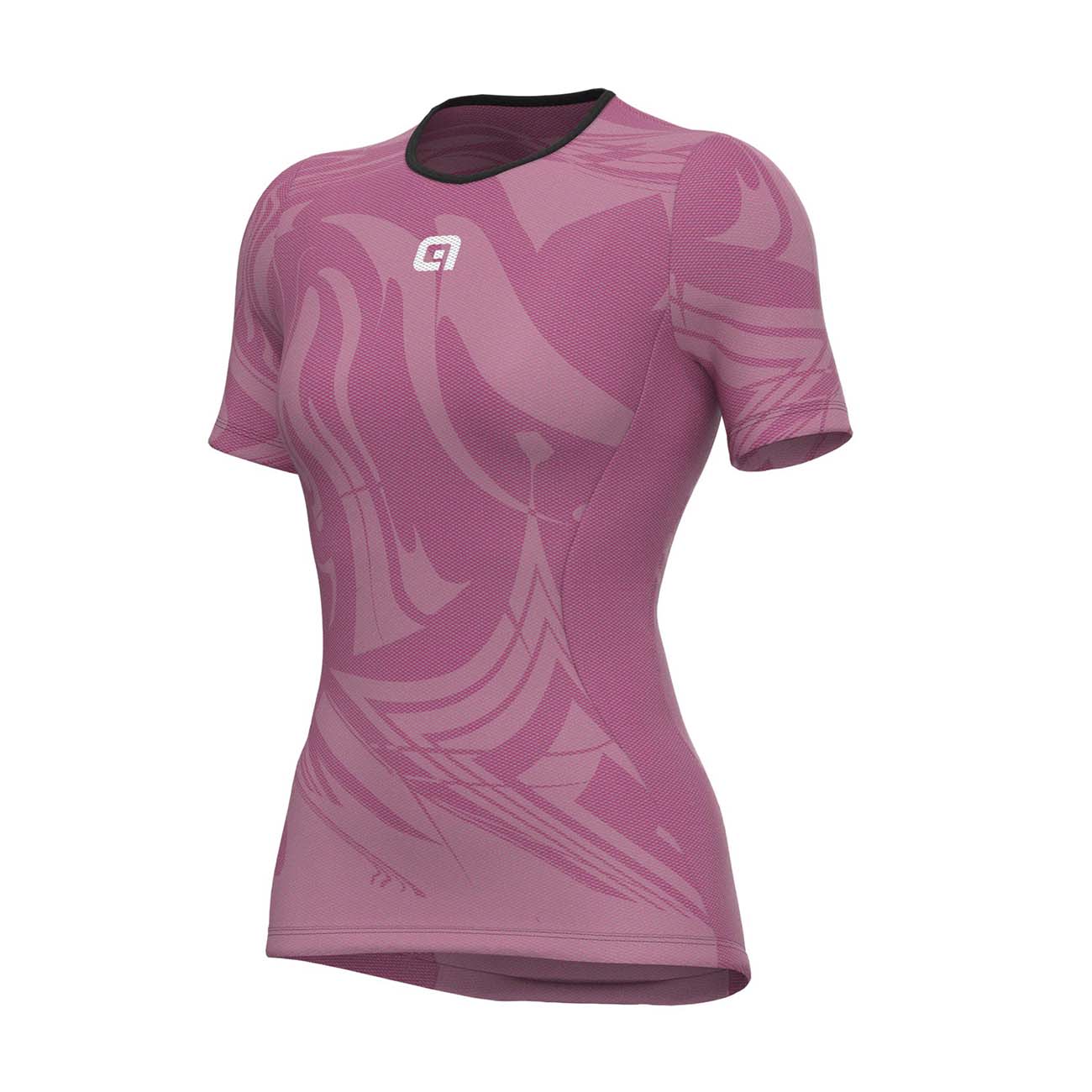 E-shop ALÉ Cyklistické tričko s krátkym rukávom - ETESIA LADY - ružová S