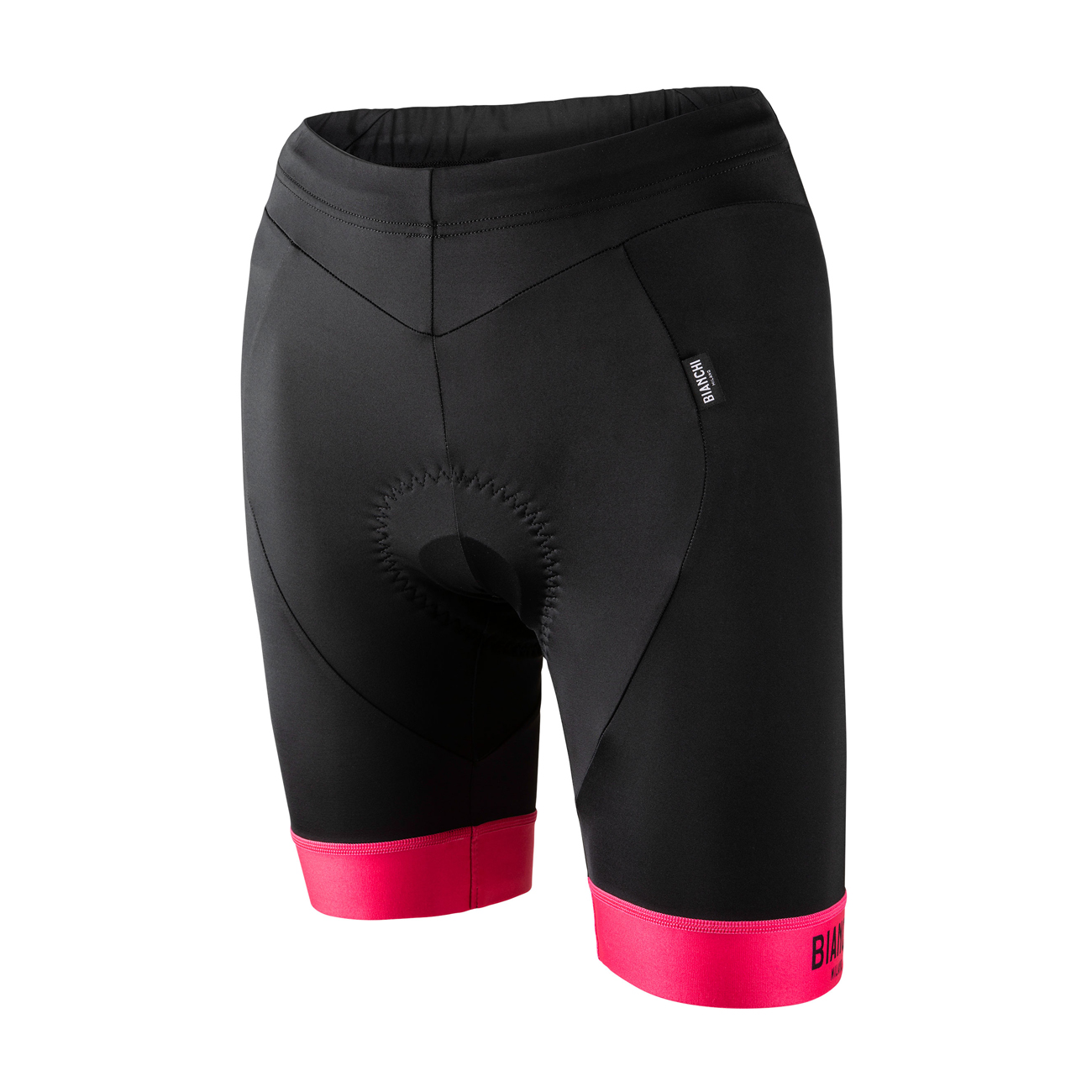 
                BIANCHI MILANO Cyklistické nohavice krátke bez trakov - AVOLA LADY - čierna/ružová XS
            