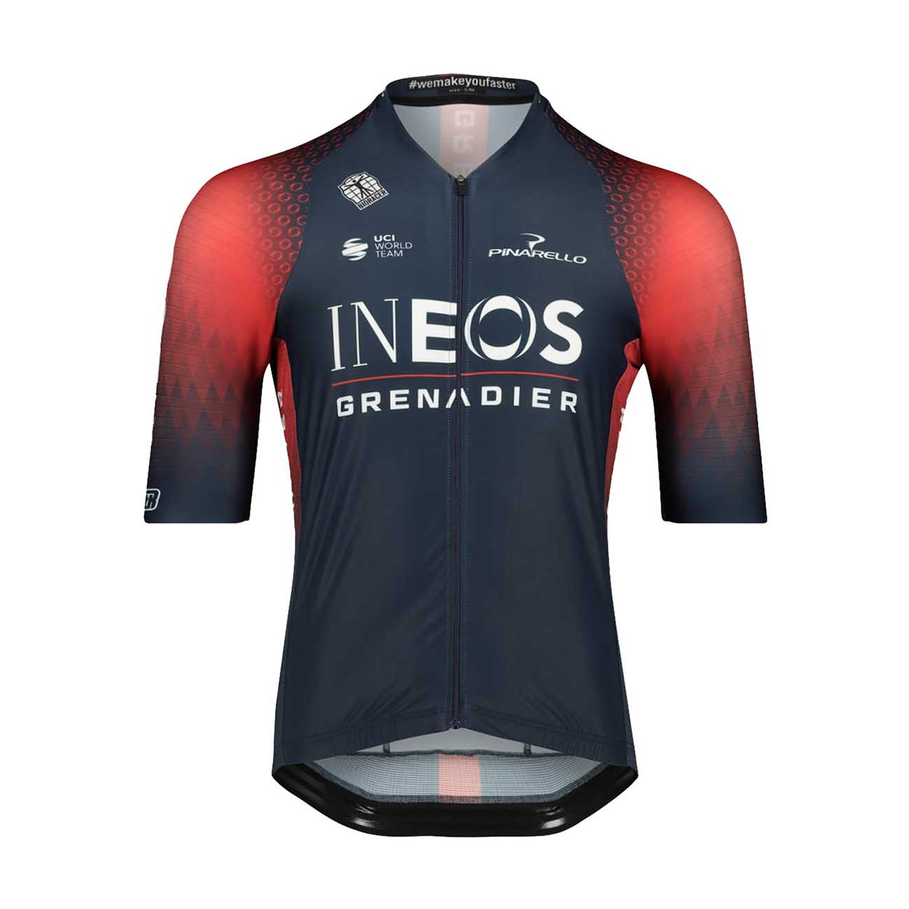 
                BIORACER Cyklistický dres s krátkym rukávom - INEOS GRENADIERS \'22 - modrá/červená XL
            