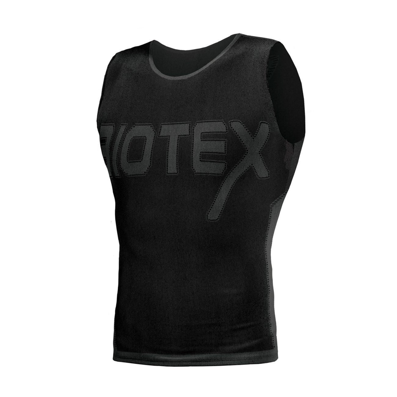 
                BIOTEX Cyklistické tričko bez rukávov - REVERSE - čierna L-XL
            