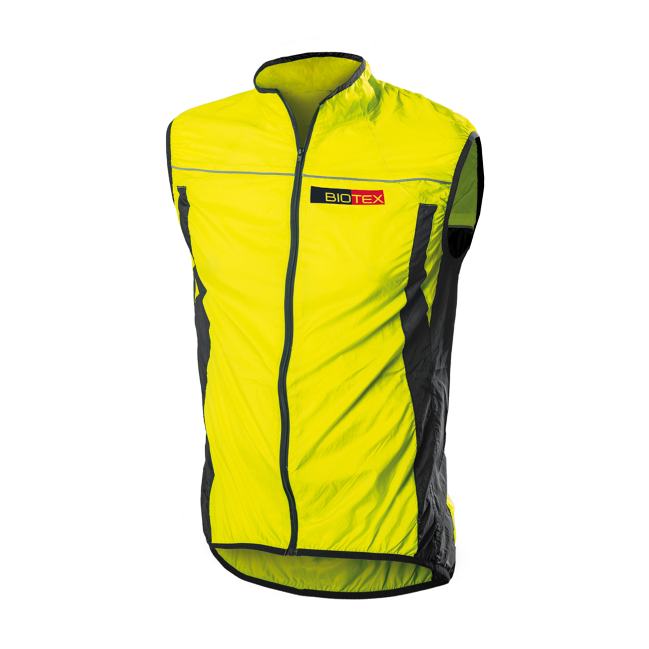BIOTEX Cyklistická vesta - X-LIGHT - čierna/žltá XS