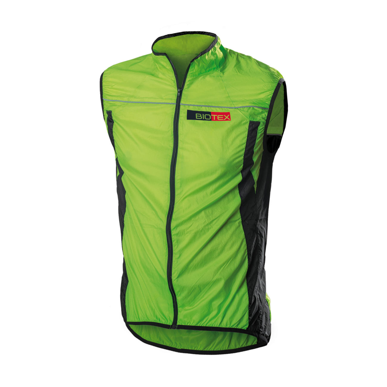 BIOTEX Cyklistická vesta - X-LIGHT - zelená/čierna S