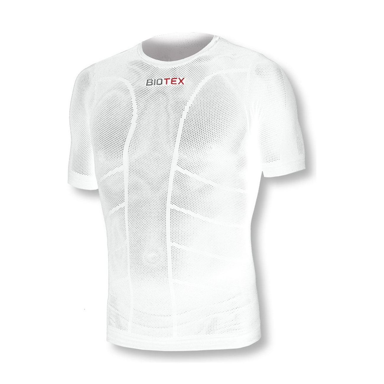 
                BIOTEX Cyklistické tričko s krátkym rukávom - SUN MESH - biela
            