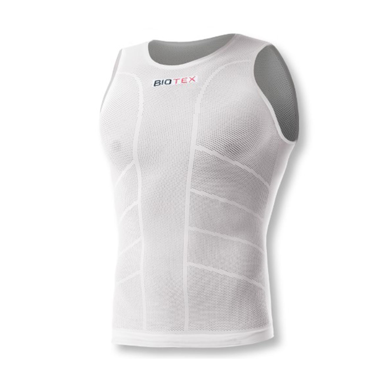 BIOTEX Cyklistické tielko - SUN - biela