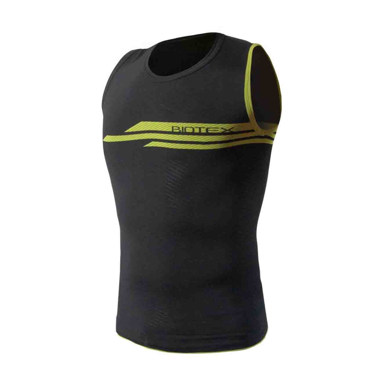 
                BIOTEX Cyklistické tielko - IMPACT - čierna/zelená XL-2XL
            