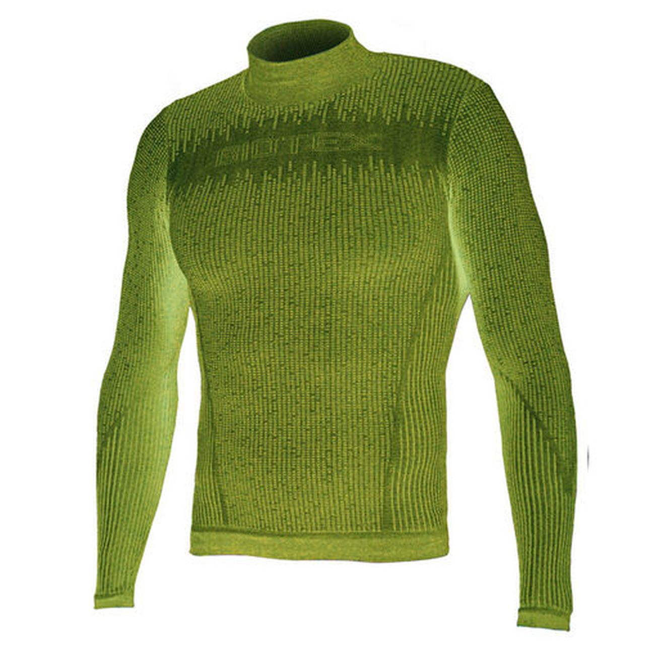 
                BIOTEX Cyklistické tričko s dlhým rukávom - 3D TURTLENECK - zelená
            