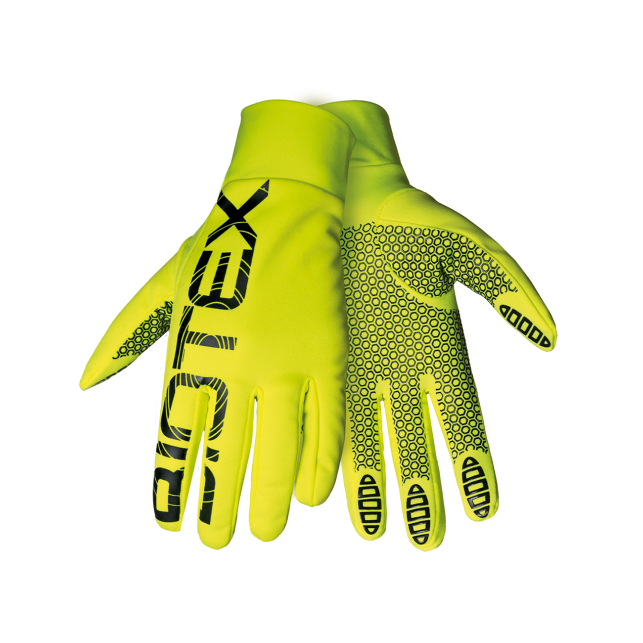 
                BIOTEX Cyklistické rukavice dlhoprsté - THERMAL TOUCH GEL - čierna/žltá S
            