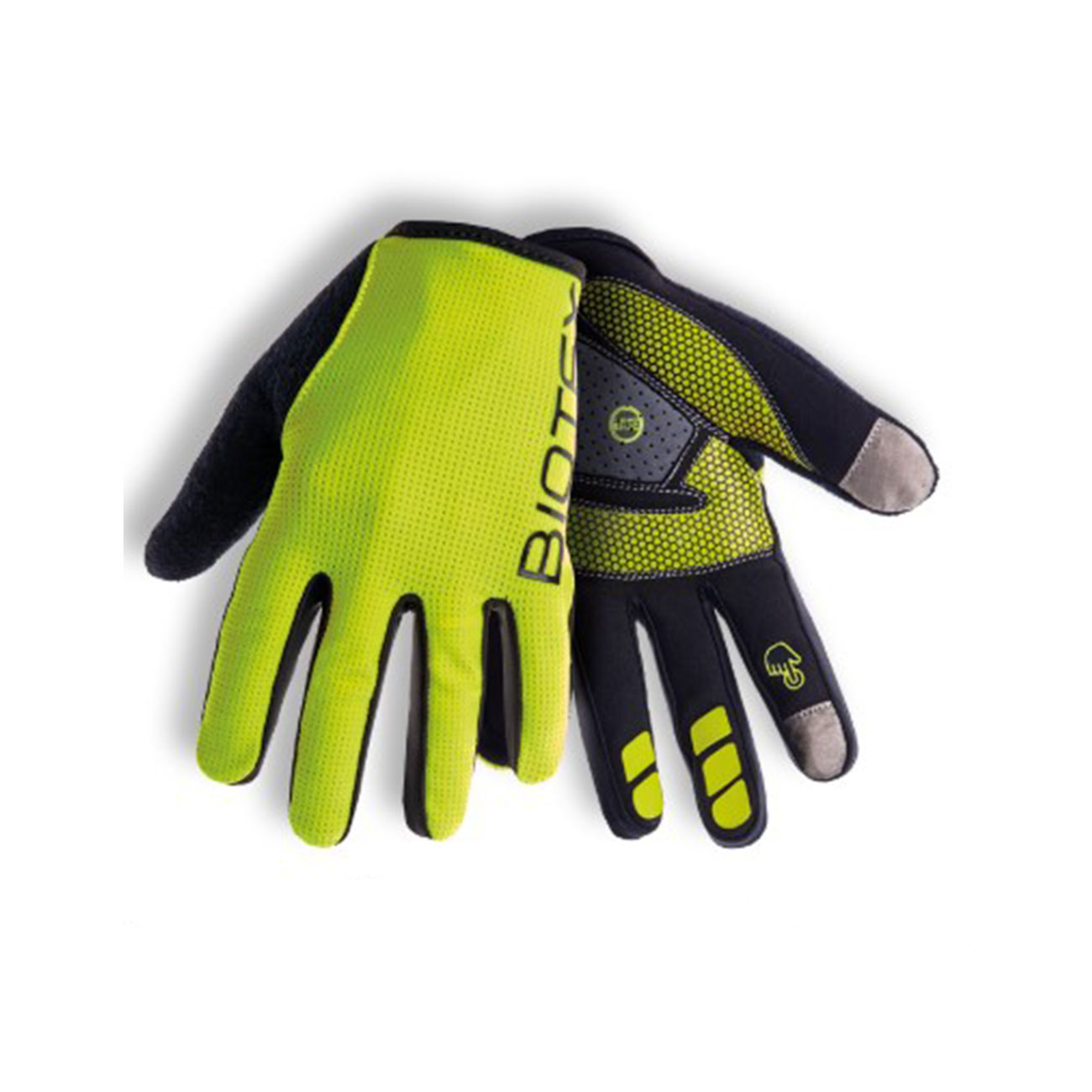 
                BIOTEX Cyklistické rukavice dlhoprsté - EPIC - čierna/zelená L
            