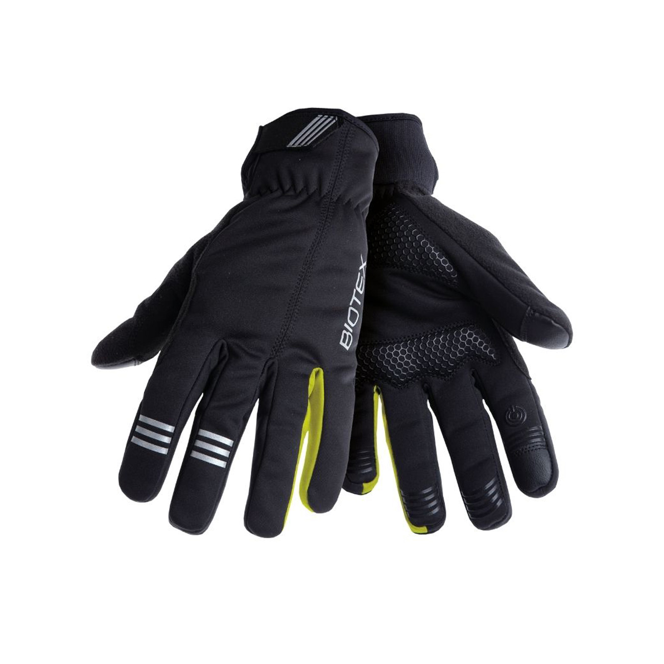 
                BIOTEX Cyklistické rukavice dlhoprsté - EXTRAWINTER - čierna/žltá XL
            