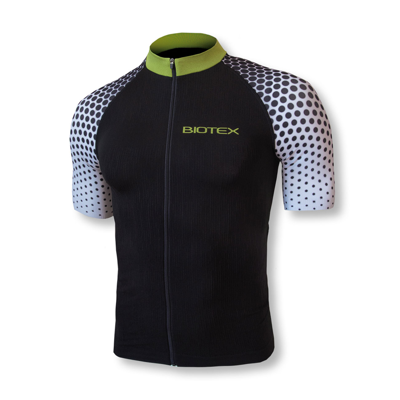 
                BIOTEX Cyklistický dres s krátkym rukávom - SMART - čierna XS-S
            