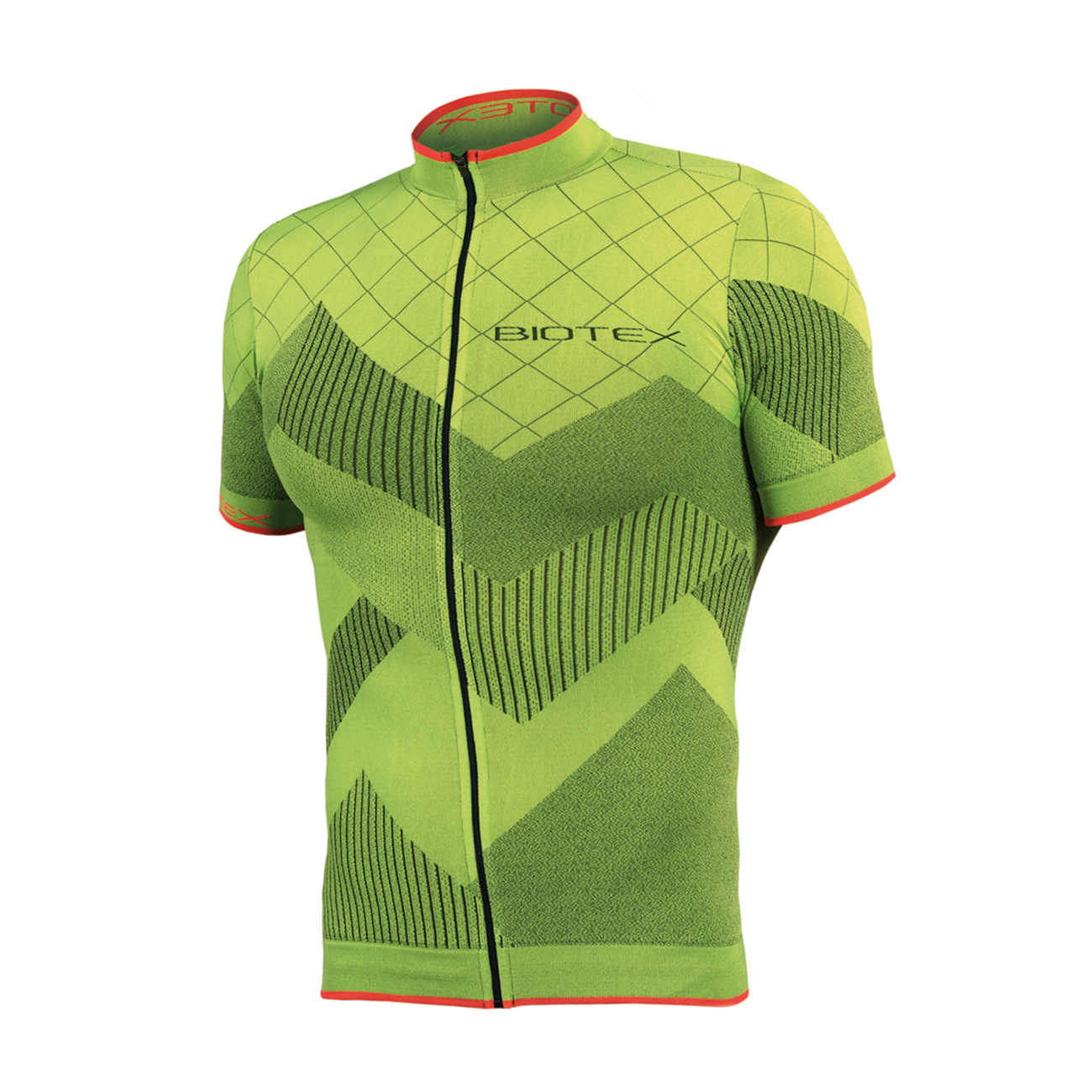 BIOTEX Cyklistický dres s krátkym rukávom - SOFFIO - žltá
