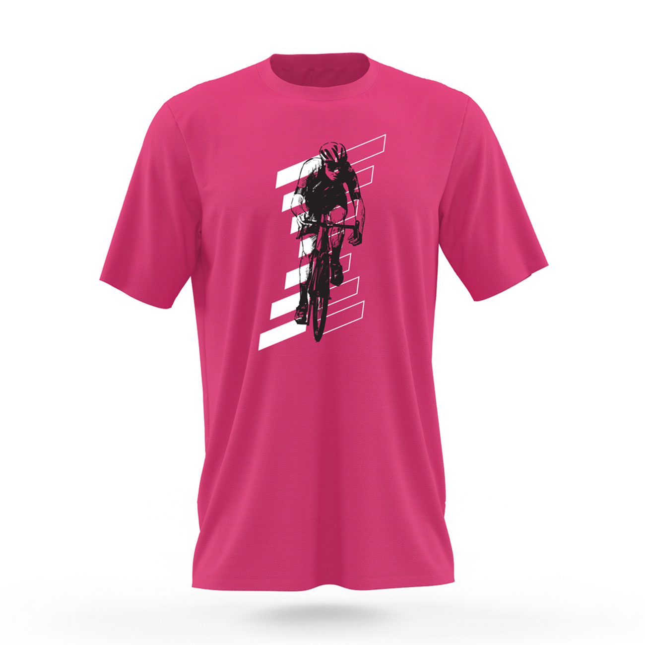 
                NU. BY HOLOKOLO Cyklistické tričko s krátkym rukávom - GIRO II - ružová L
            