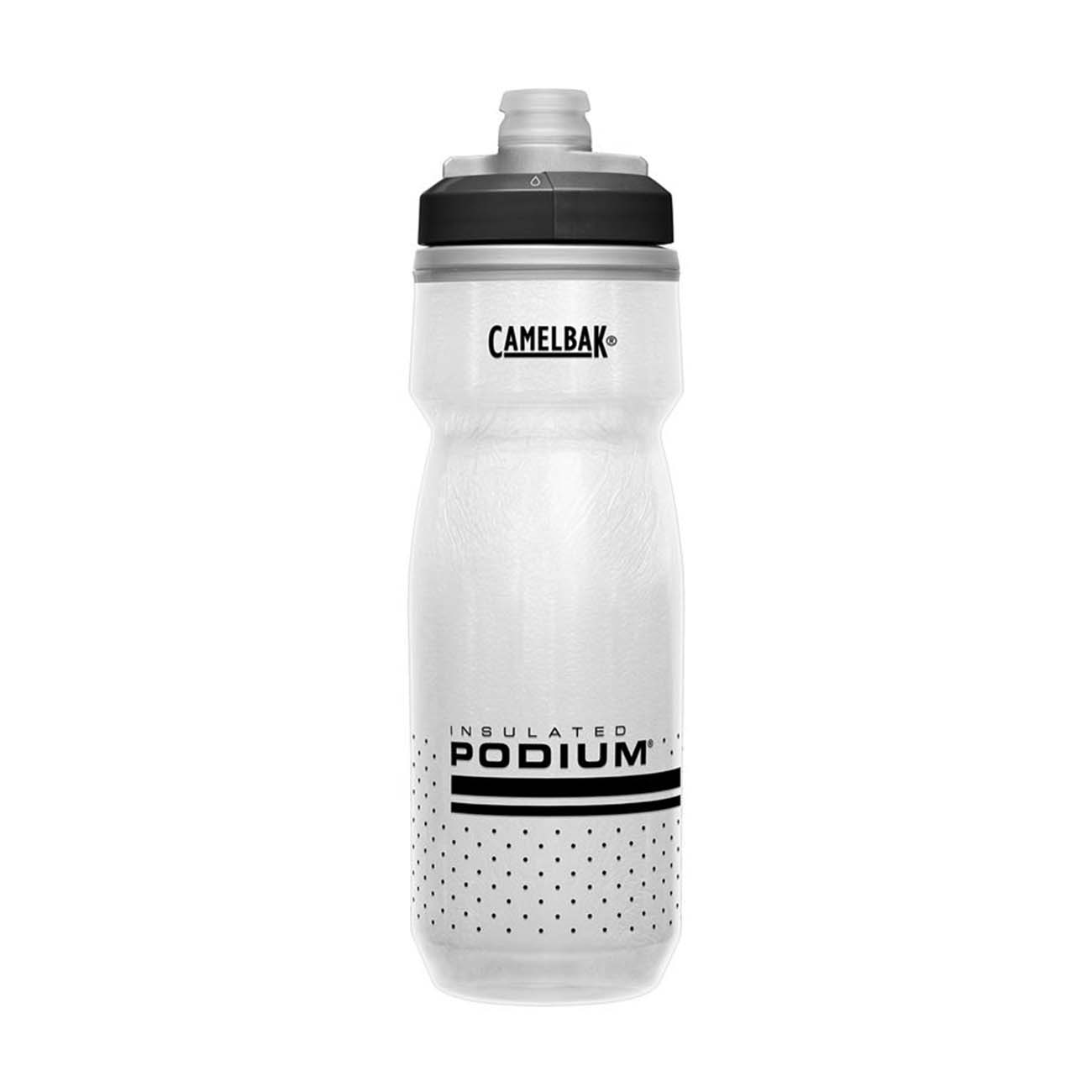 
                CAMELBAK Cyklistická fľaša na vodu - PODIUM® CHILL™ - čierna/biela
            