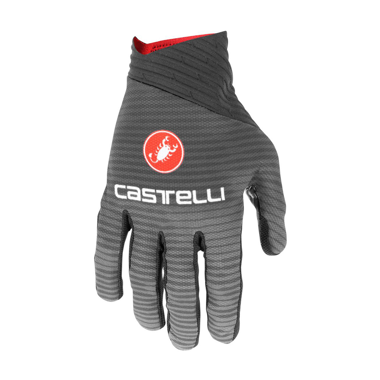 CASTELLI Cyklistické rukavice dlhoprsté - CW 6.1 CROSS - čierna