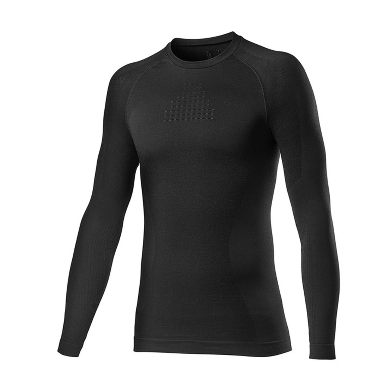 CASTELLI Cyklistické tričko s dlhým rukávom - CORE SEAMLESS - čierna