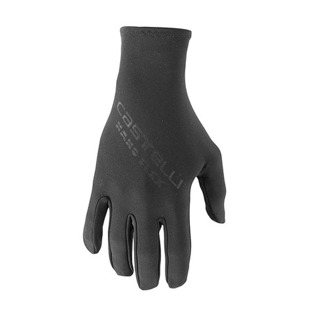 CASTELLI Cyklistické rukavice dlhoprsté - TUTTO NANO - čierna XS