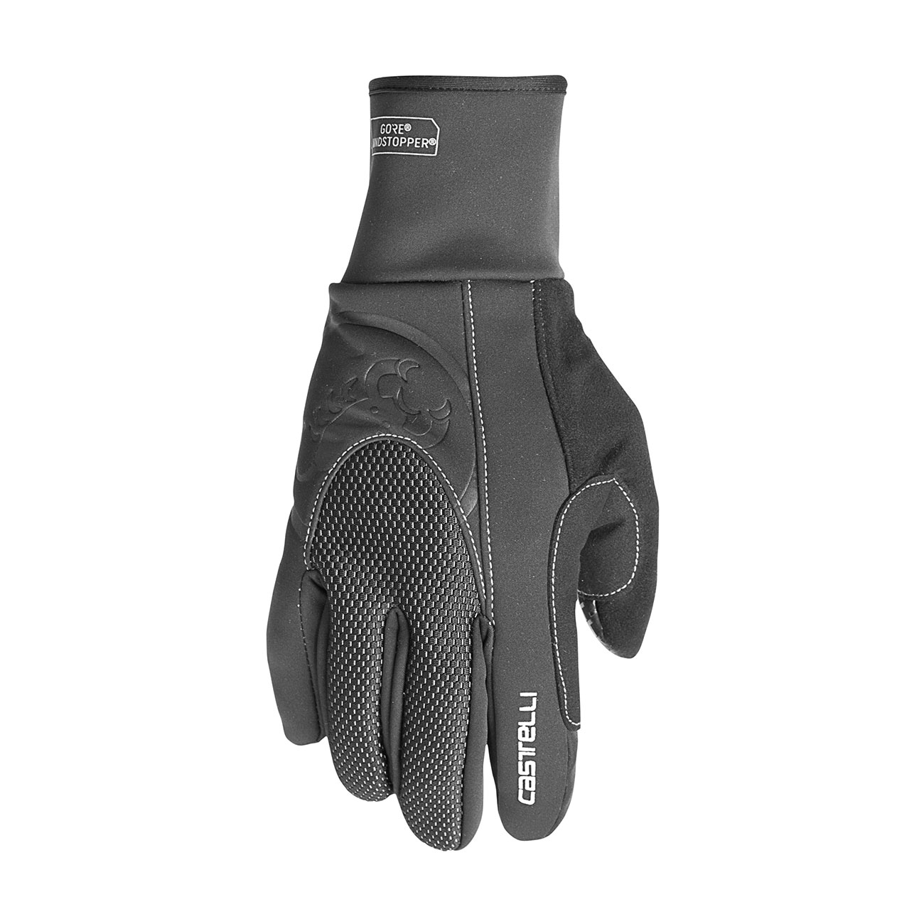 CASTELLI Cyklistické rukavice dlhoprsté - ESTREMO WINTER - čierna L