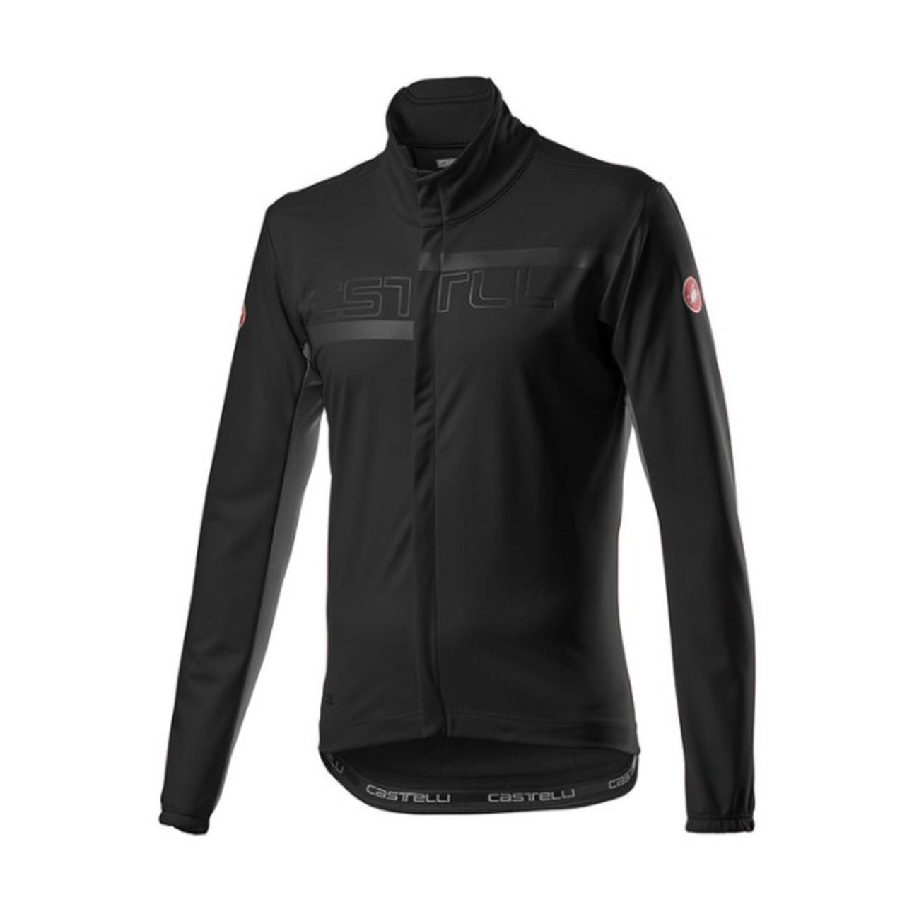 
                CASTELLI Cyklistická zateplená bunda - TRANSITION 2 - čierna
            