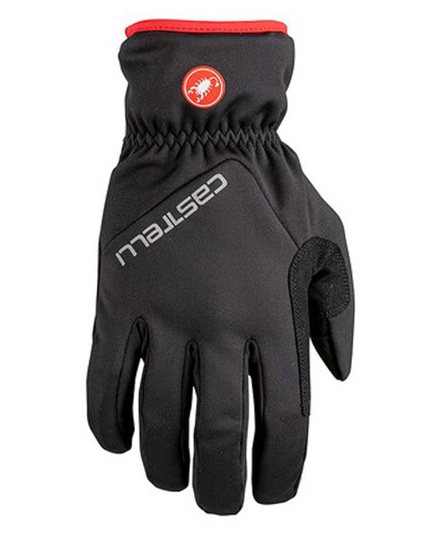 
                CASTELLI Cyklistické rukavice dlhoprsté - ENTRATA THERMAL WNT - čierna XL
            