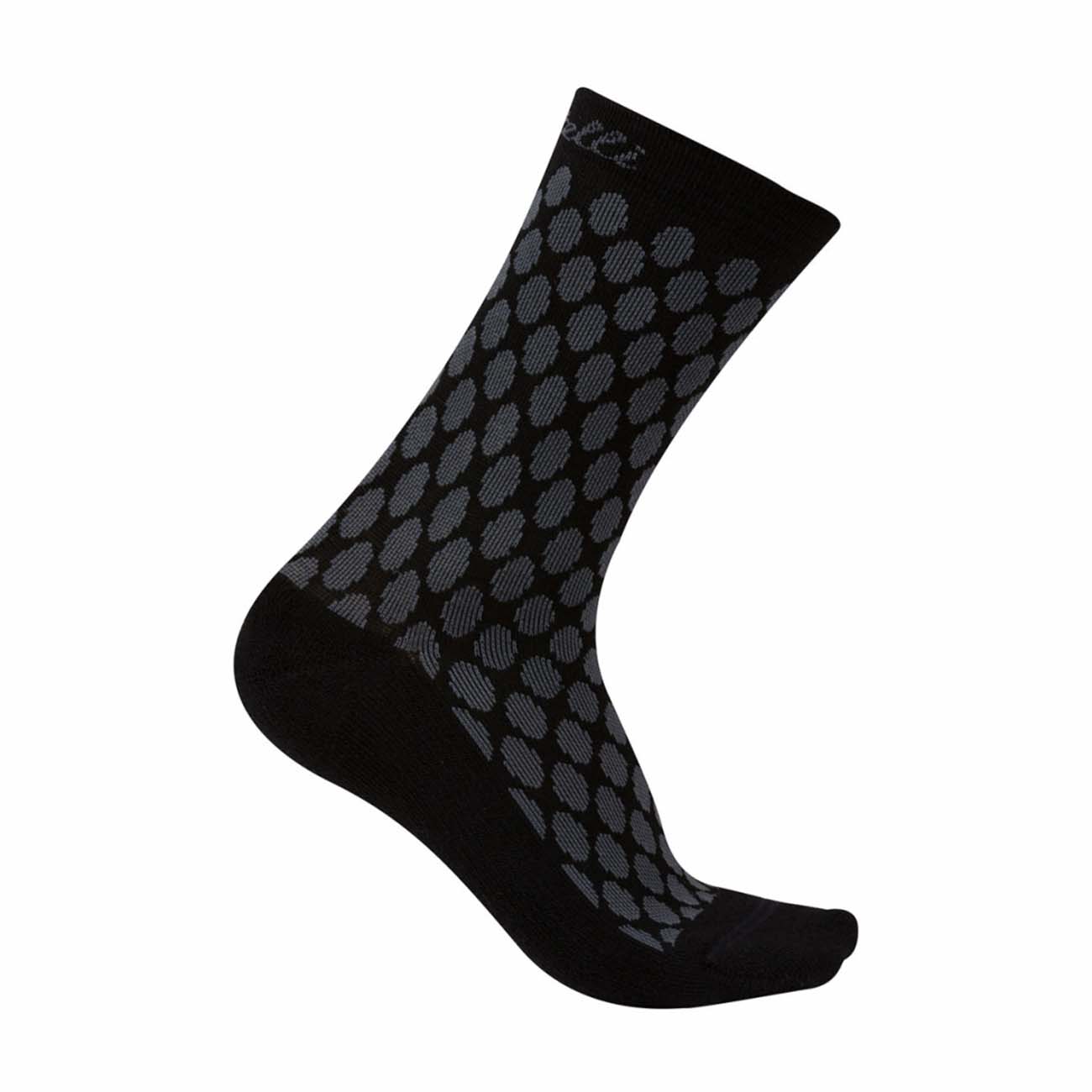 
                CASTELLI Cyklistické ponožky klasické - SFIDA 13 LADY WINTER - čierna/šedá
            