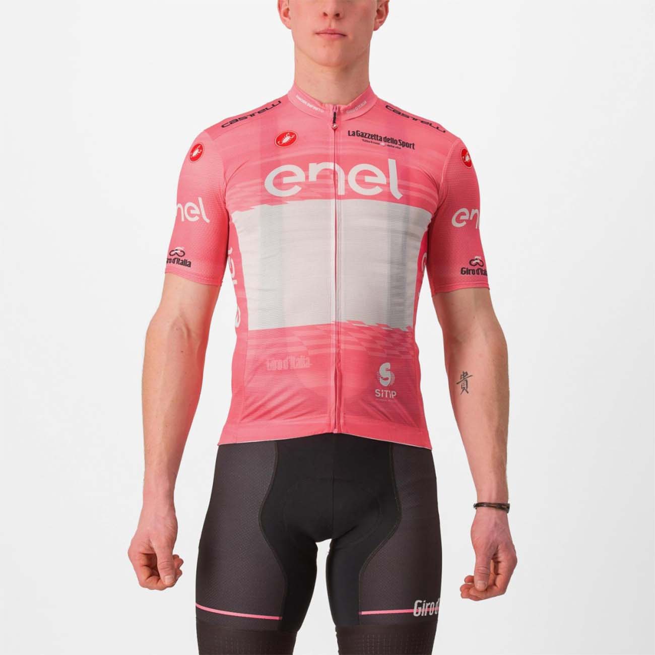 
                CASTELLI Cyklistický dres s krátkym rukávom - GIRO D\'ITALIA 2023 - ružová
            
