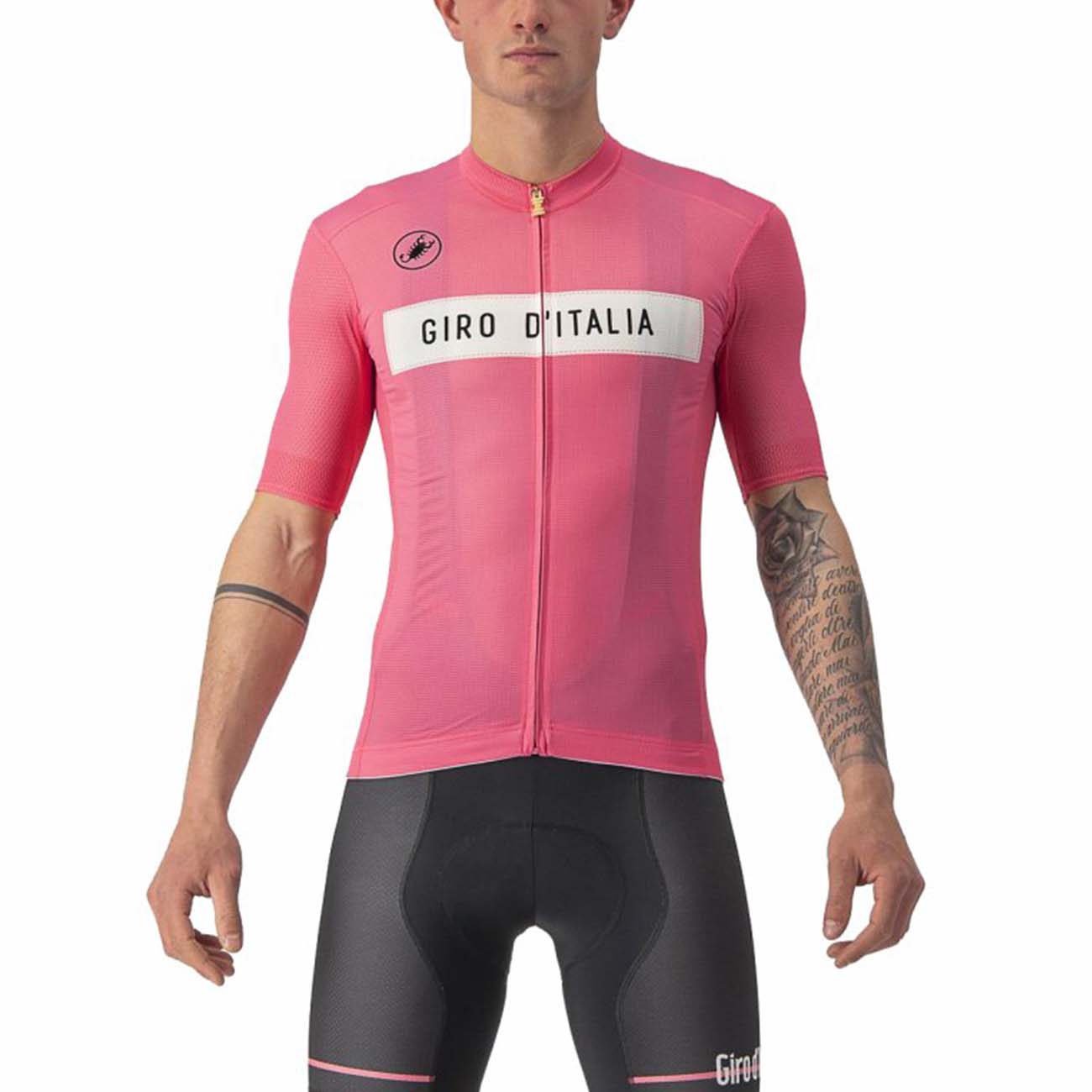 
                CASTELLI Cyklistický dres s krátkym rukávom - GIRO D\'ITALIA 2024 - ružová 2XL
            