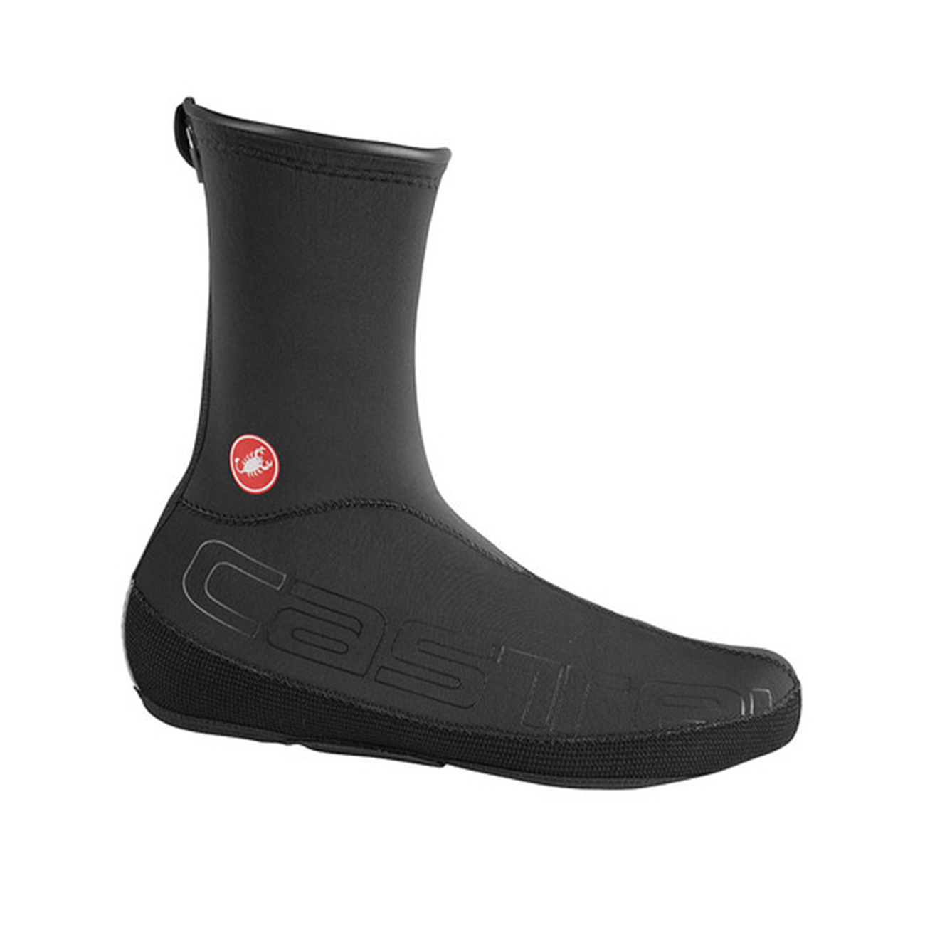 
                CASTELLI Cyklistické návleky na tretry - DILUVIO UL - čierna L-XL
            