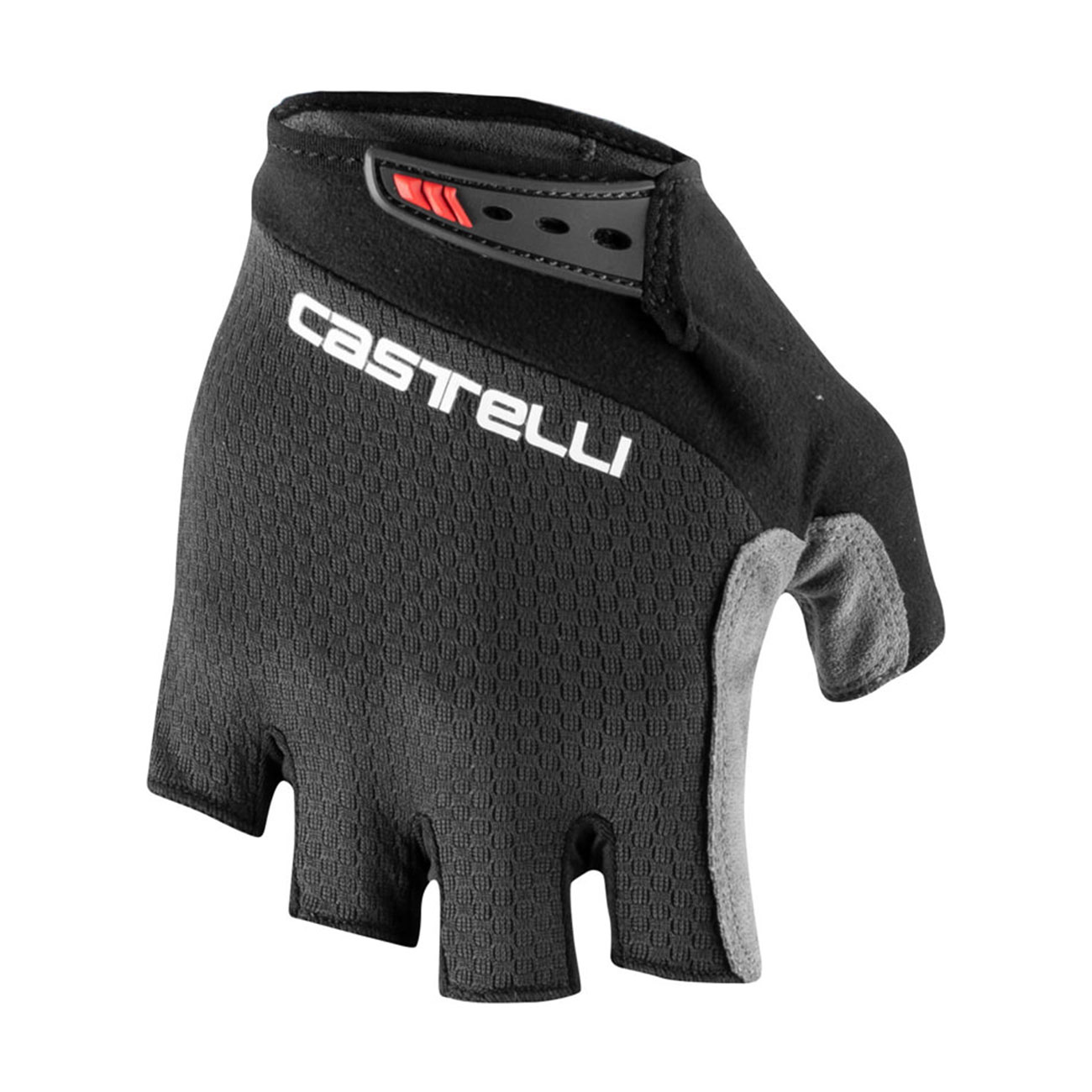 
                CASTELLI Cyklistické rukavice krátkoprsté - ENTRATA V - čierna S
            