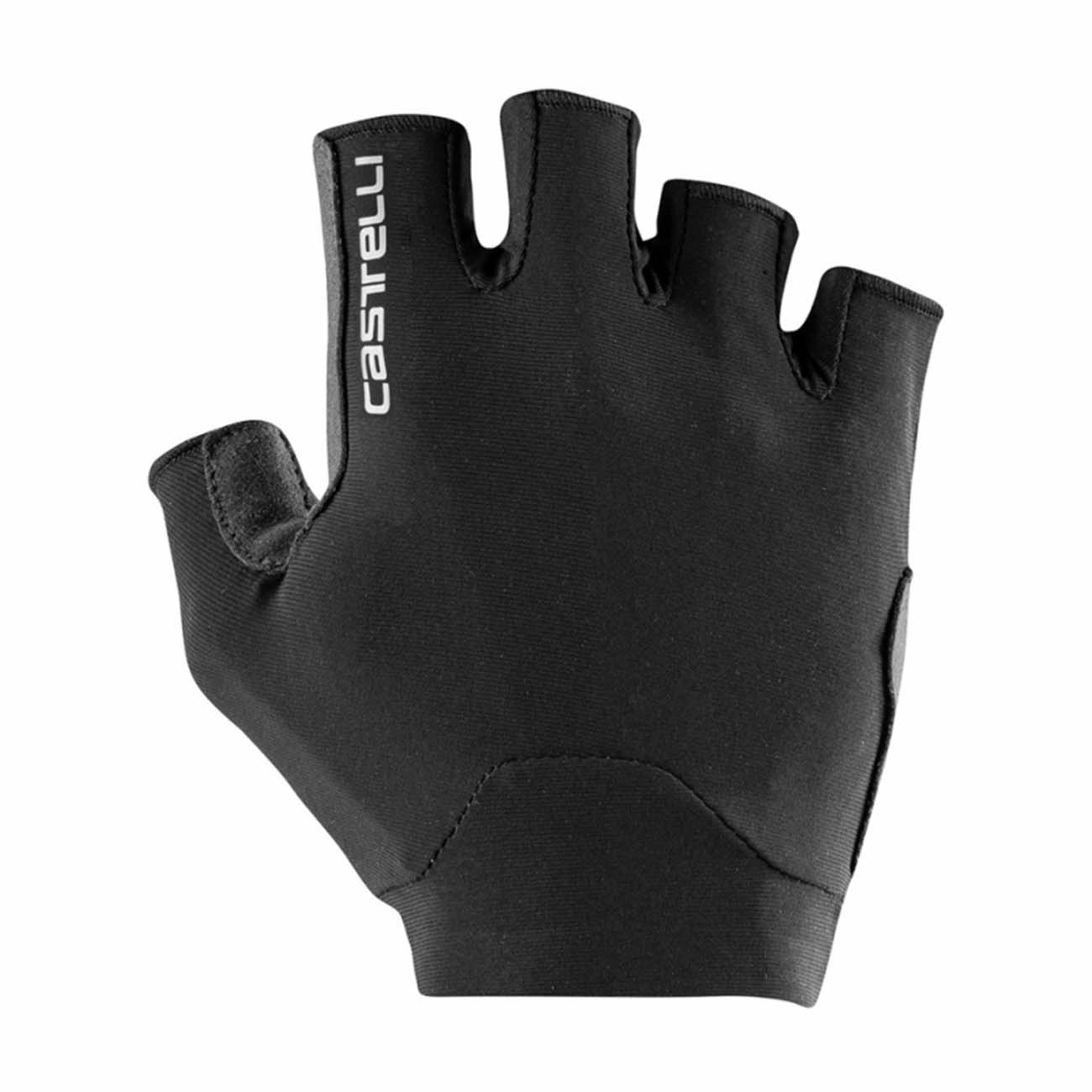 
                CASTELLI Cyklistické rukavice krátkoprsté - ENDURANCE  - čierna XL
            
