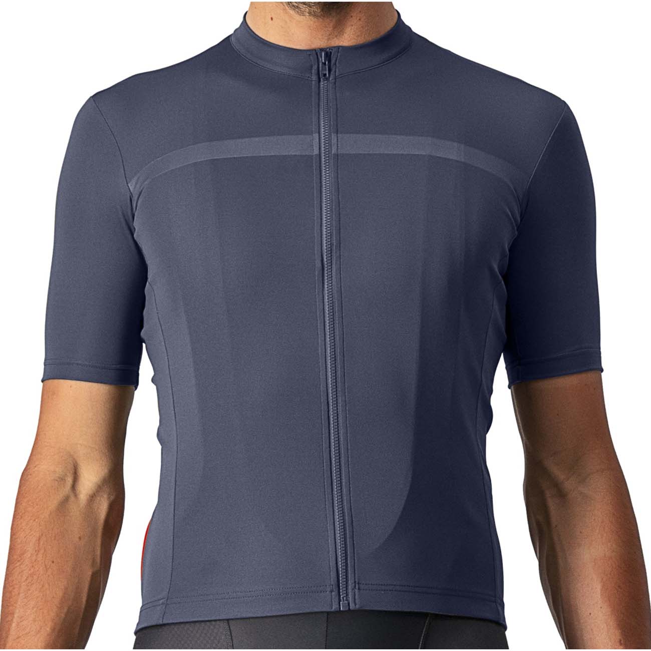 CASTELLI Cyklistický dres s krátkym rukávom - CLASSIFICA - modrá S