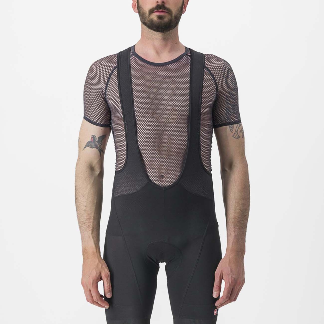 CASTELLI Cyklistické tričko s dlhým rukávom - MIRACOLO WOOL - šedá
