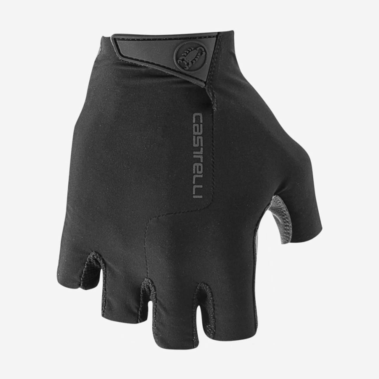 
                CASTELLI Cyklistické rukavice krátkoprsté - PREMIO - čierna L
            