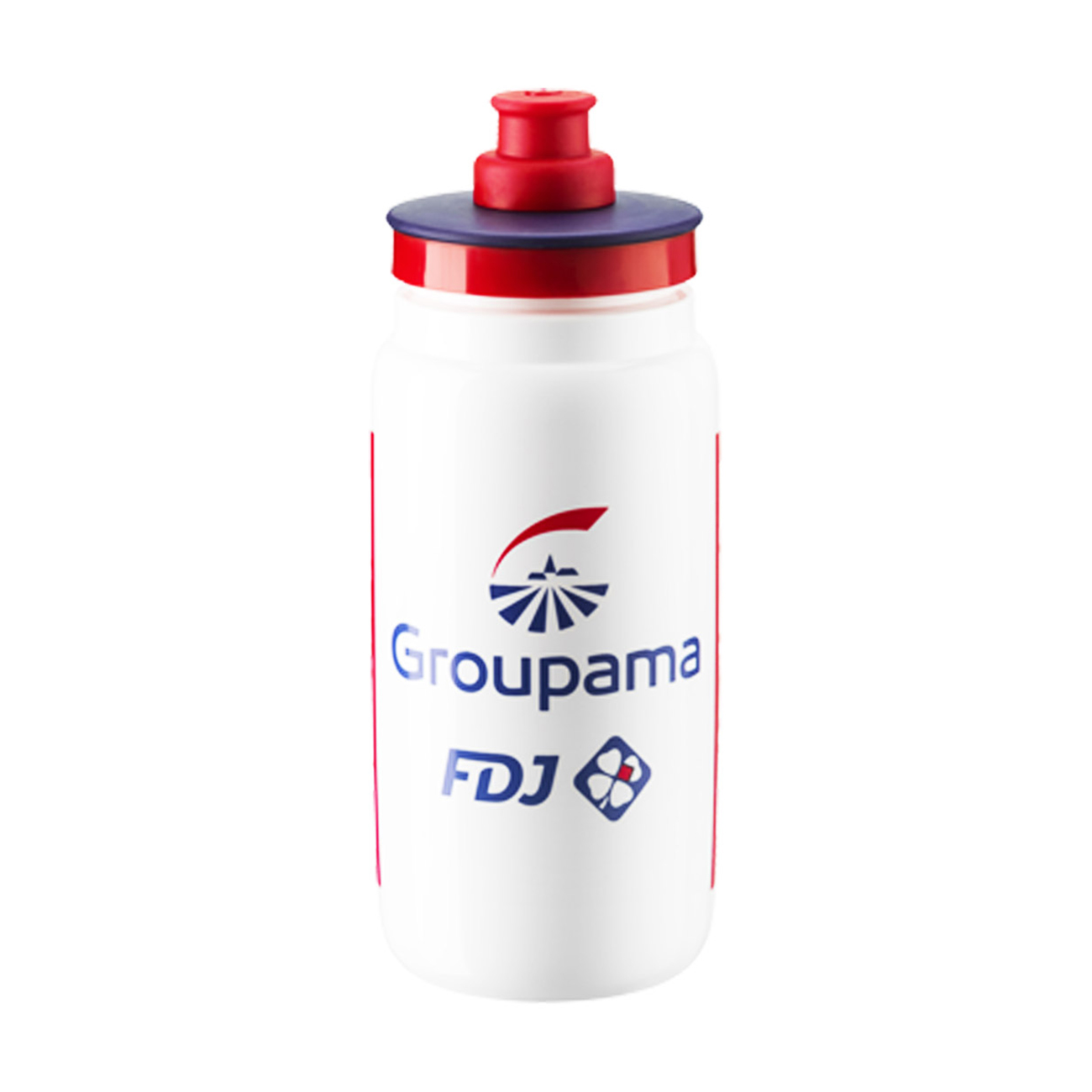 E-shop ELITE Cyklistická fľaša na vodu - FDJ 550 ml - modrá/biela/červená