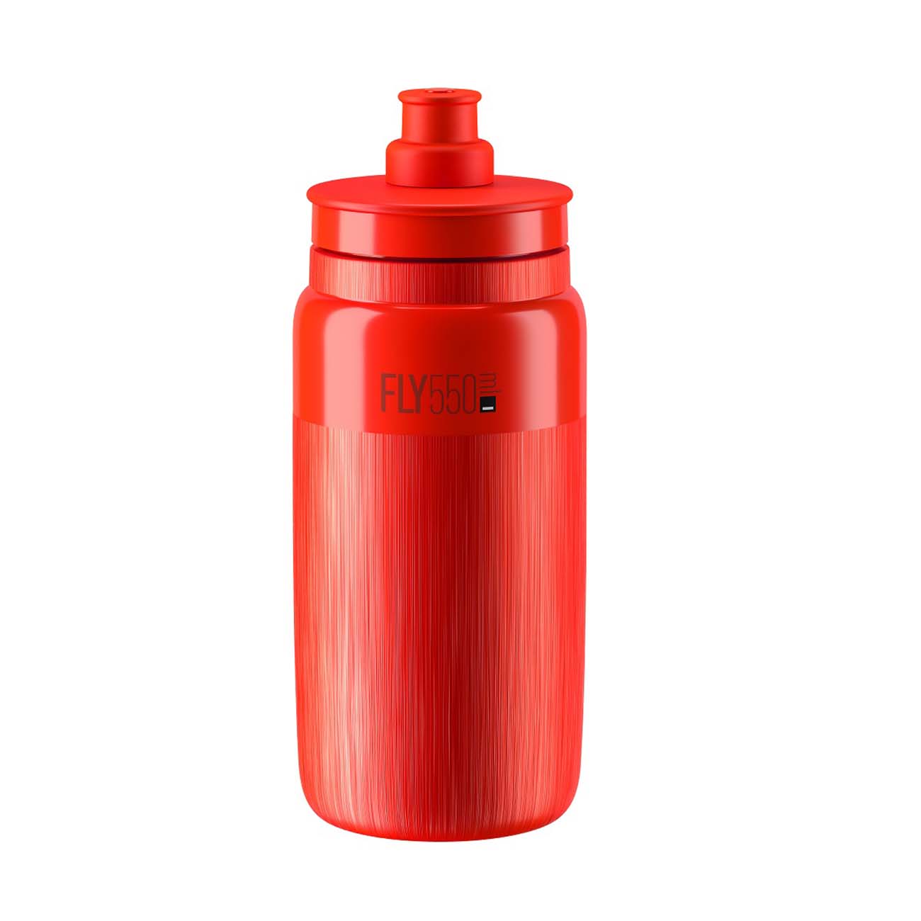 
                ELITE Cyklistická fľaša na vodu - FLY TEX 550 ml - červená
            