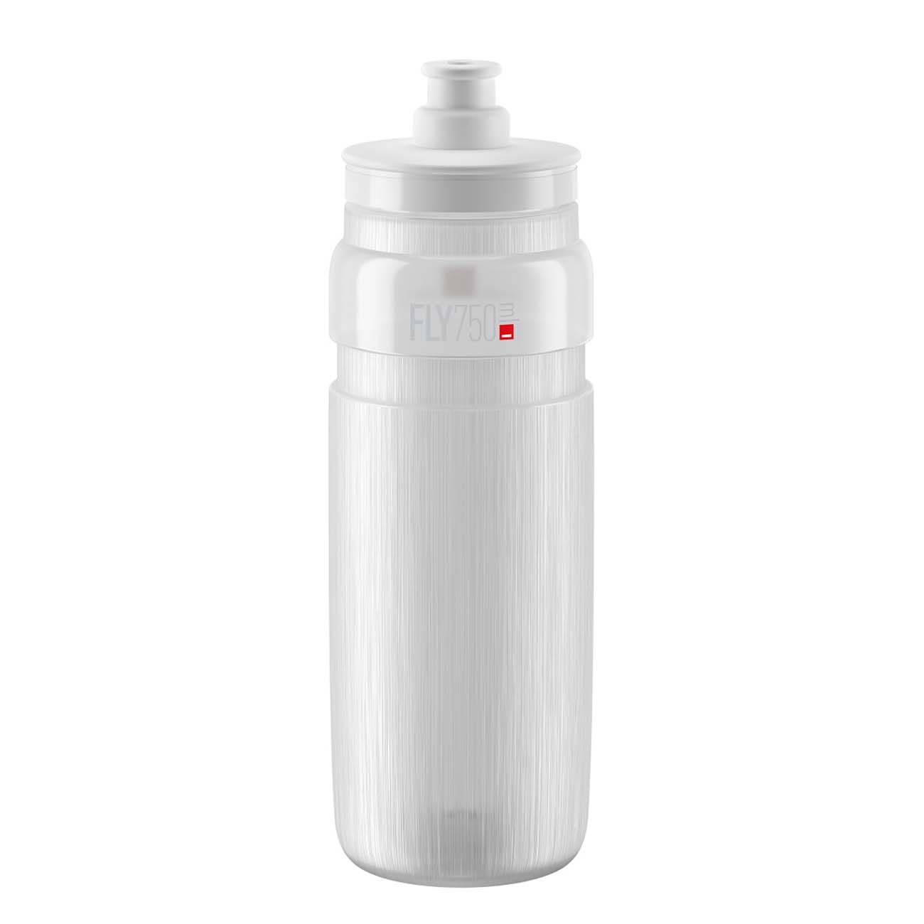 E-shop ELITE Cyklistická fľaša na vodu - FLY TEX 750 ml - transparentná
