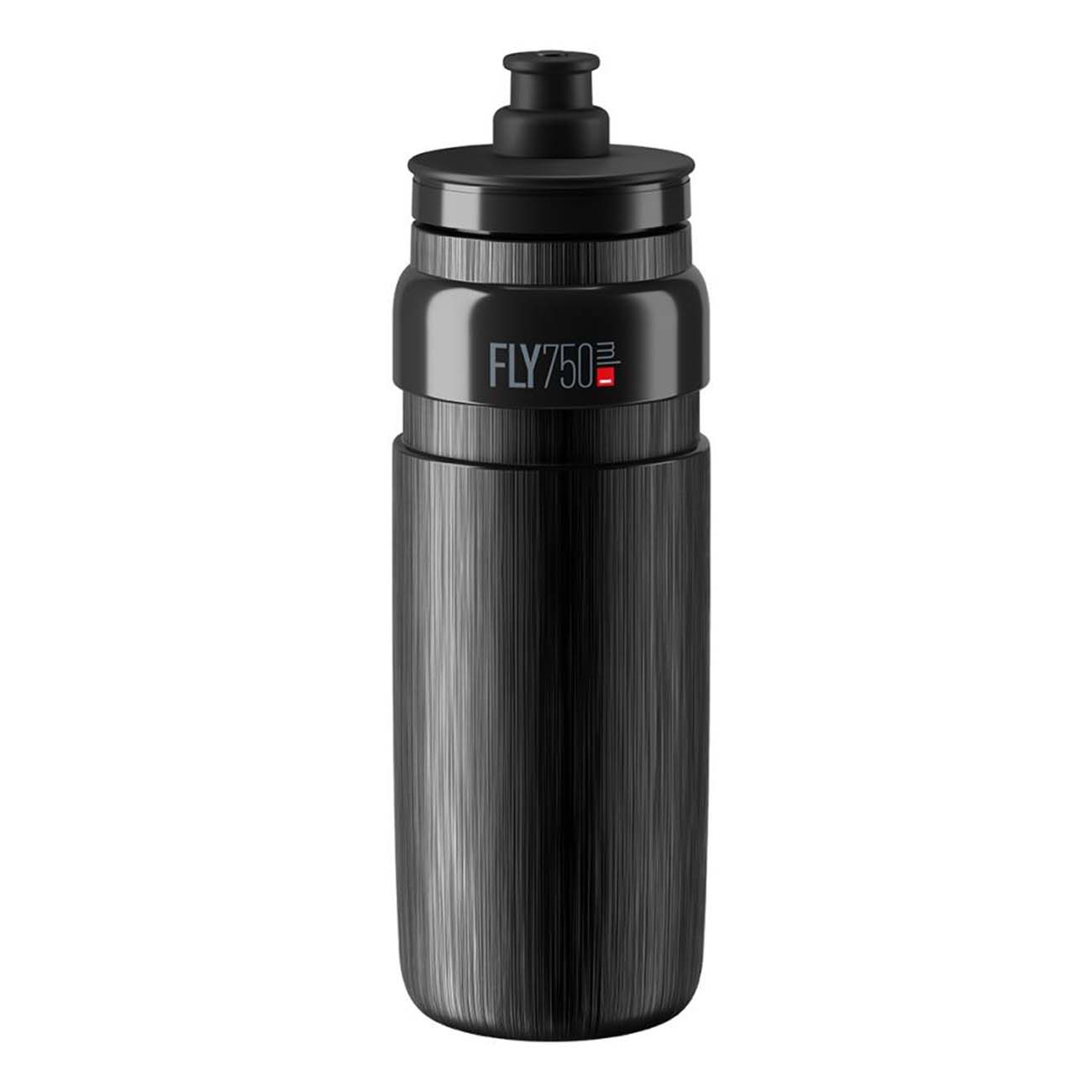 ELITE Cyklistická fľaša na vodu - FLY TEX 750 ml - čierna