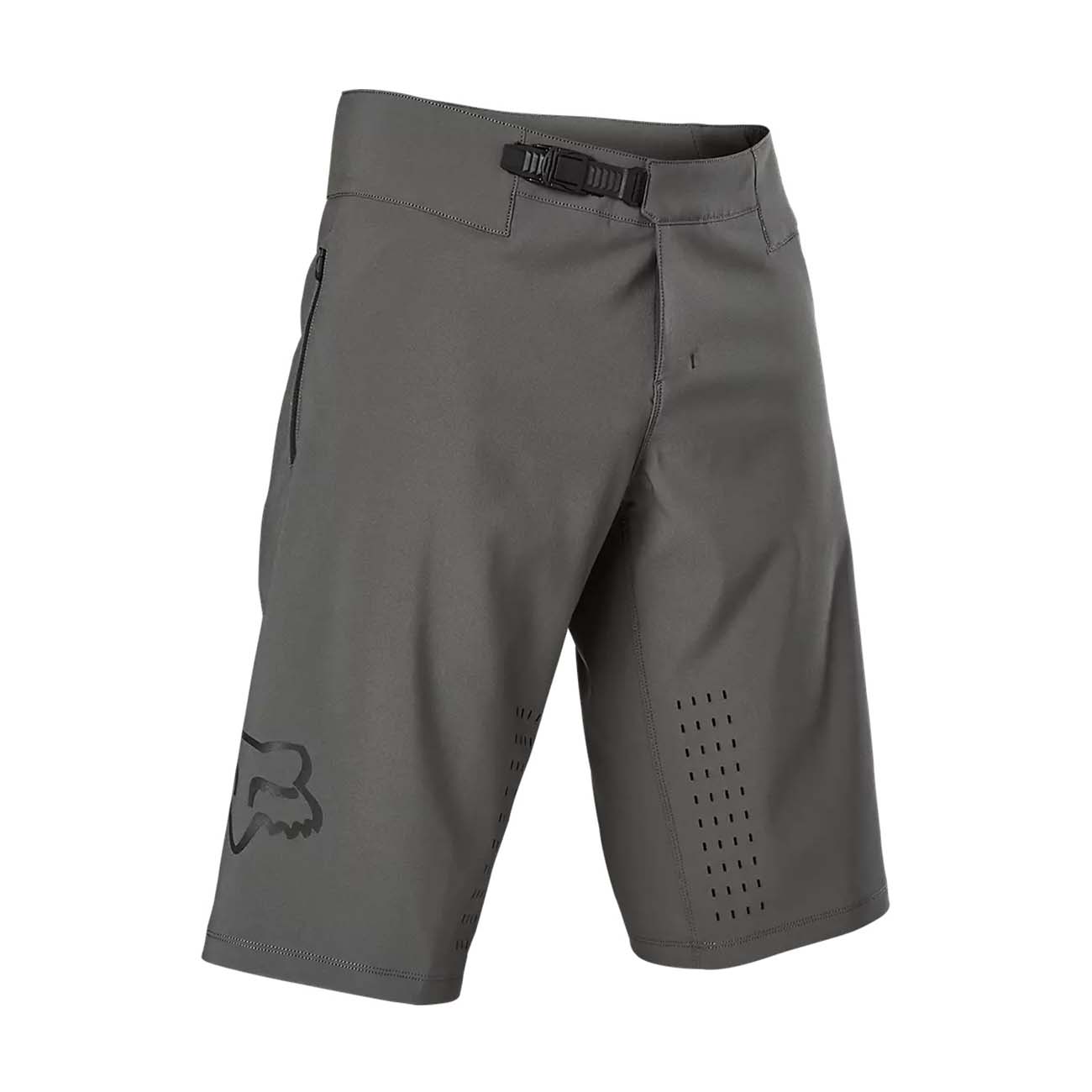 
                FOX Cyklistické nohavice krátke bez trakov - DEFEND SHORTS - šedá
            
