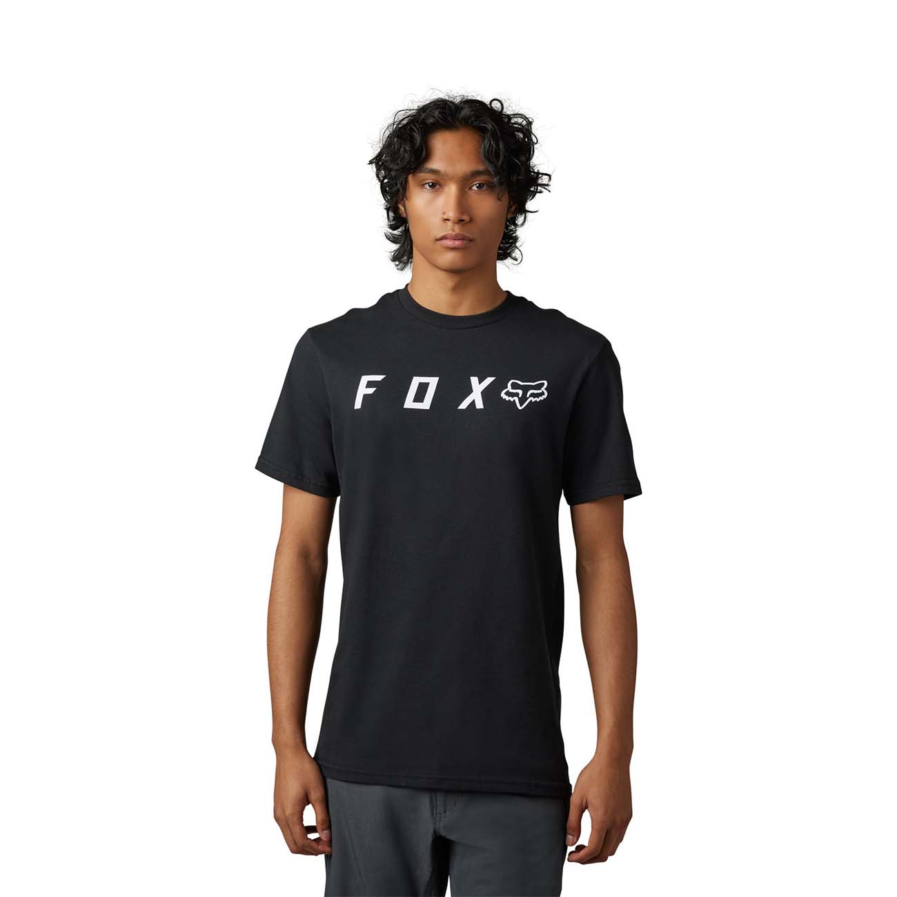 
                FOX Cyklistické tričko s krátkym rukávom - ABSOLUTE - biela/čierna
            