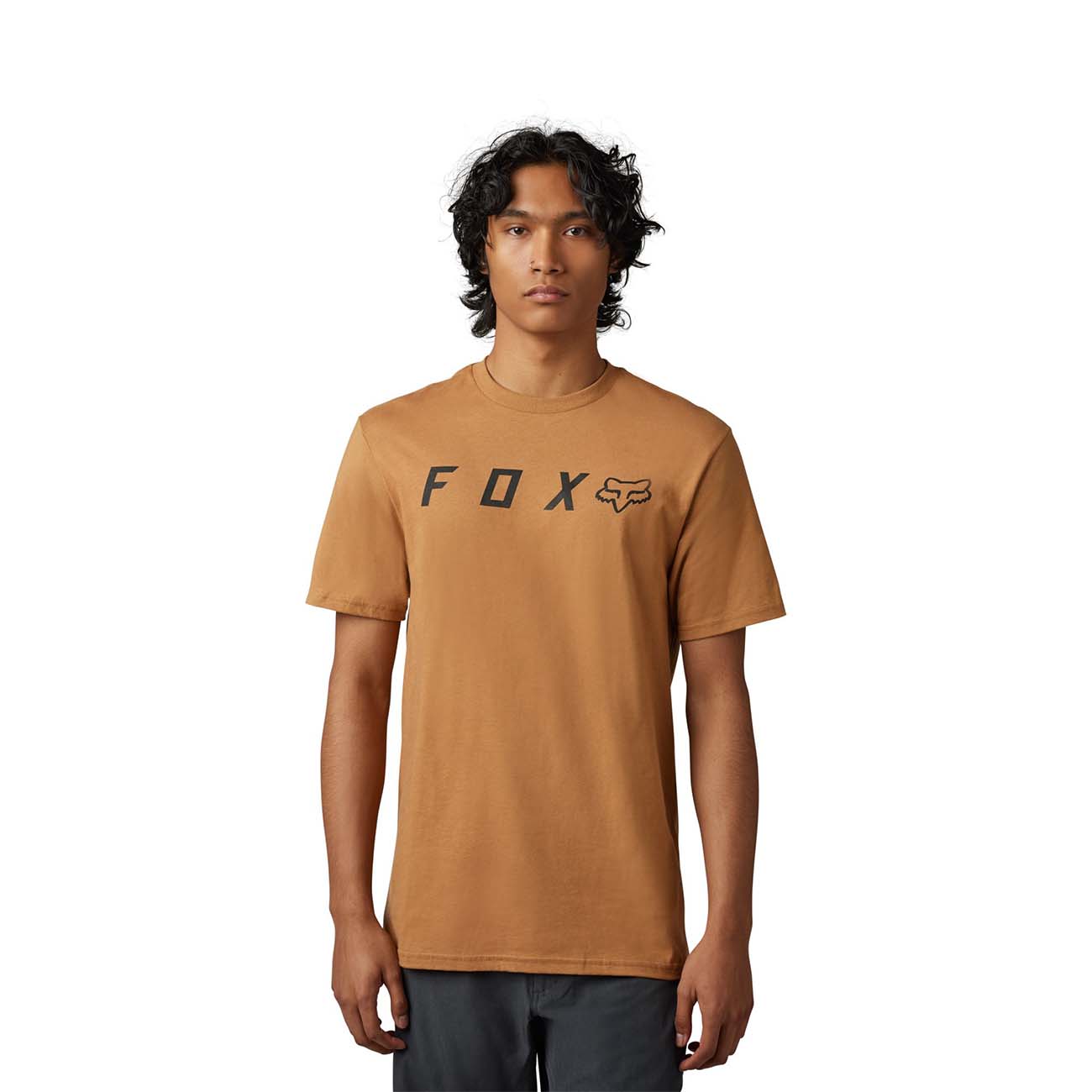 
                FOX Cyklistické tričko s krátkym rukávom - ABSOLUTE - hnedá M
            