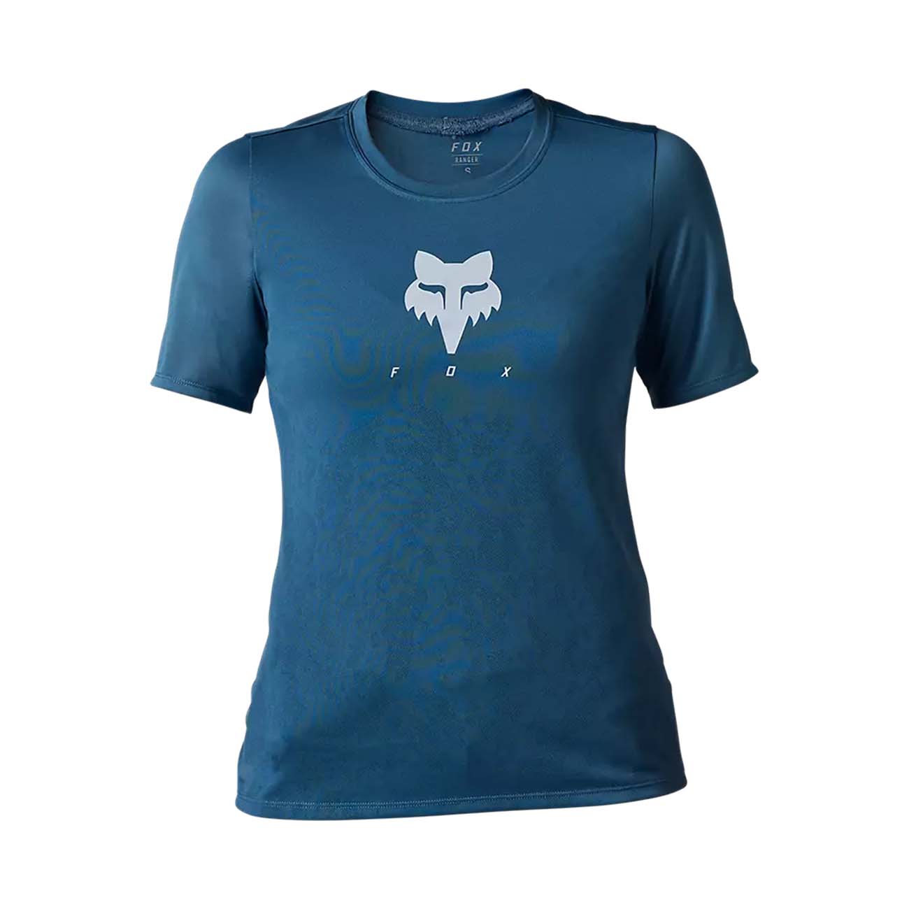 FOX Cyklistický dres s krátkym rukávom - RANGER TRU DRI LADY - modrá L